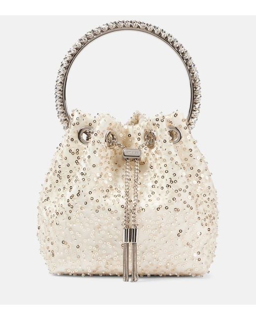 Jimmy Choo Natural Bucket Bags