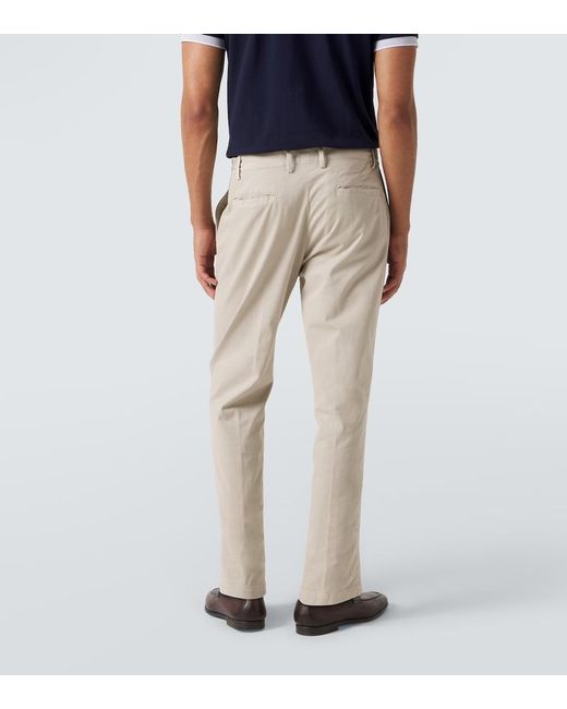 Eleventy Natural Cotton Chinos for men