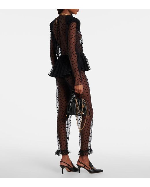 Chloé Black Icons Mini Leather Bucket Bag