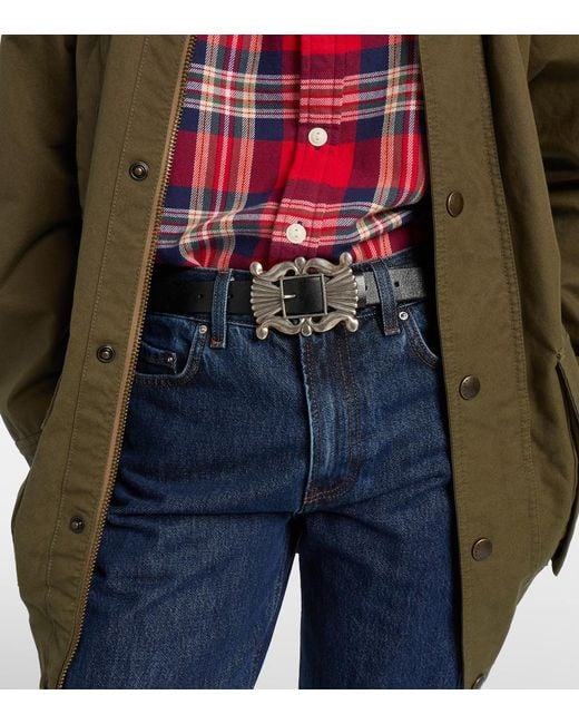 Polo Ralph Lauren Black Leather Belt