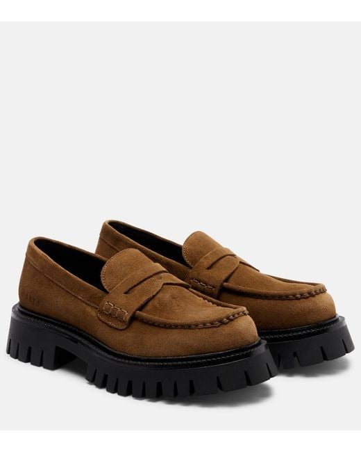 Golden Goose Deluxe Brand Brown Jerry Suede Loafers