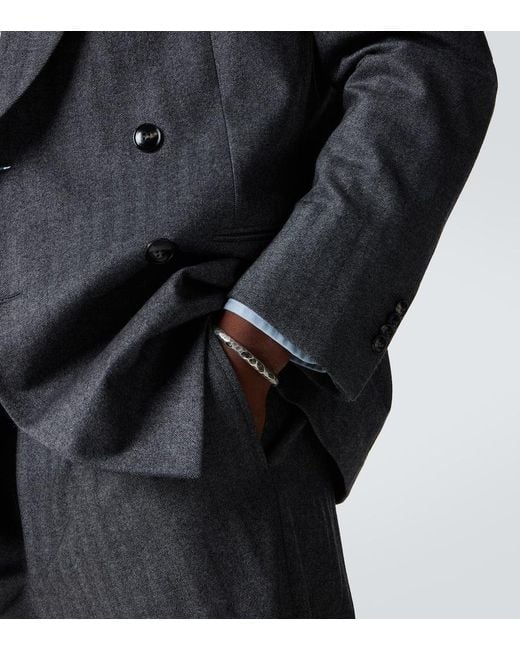 Giorgio Armani Metallic Cuff Bracelet for men