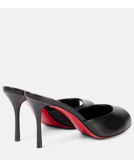 Christian Louboutin Black Me Dolly 100 Patent Sandal