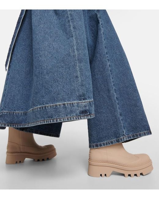 Bottines Raina Chloé en coloris Natural