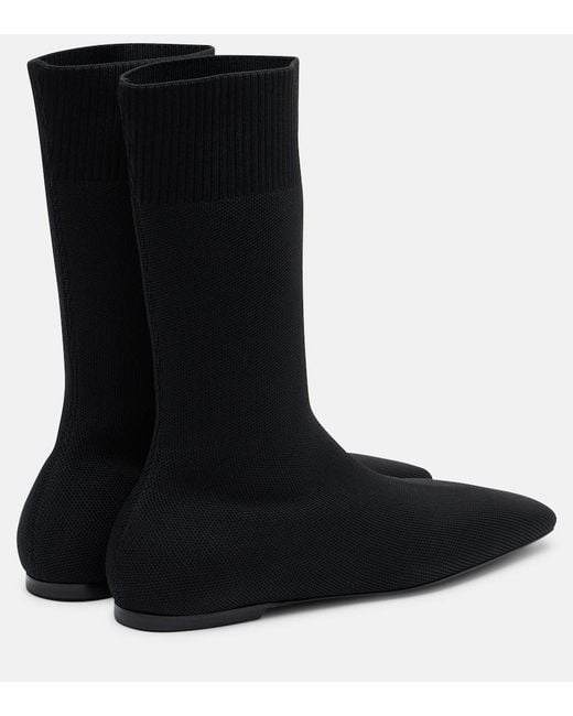 Totême Black Sock Boots