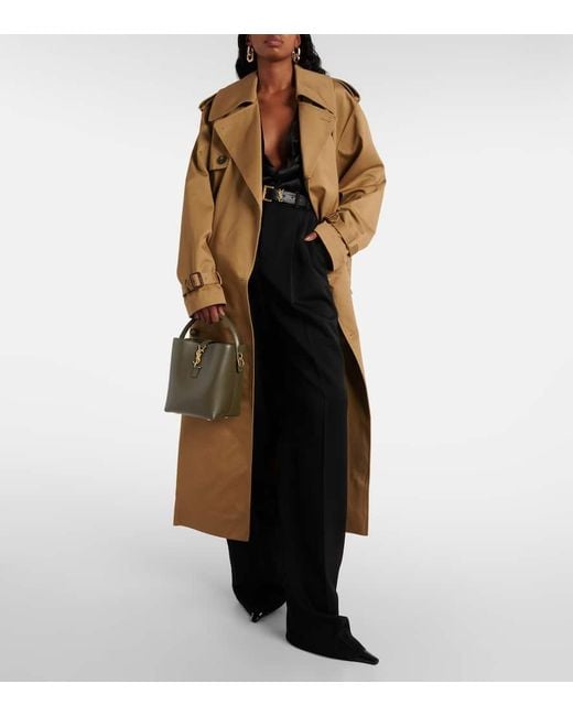 Saint Laurent Green "le 37" Bucket Bag