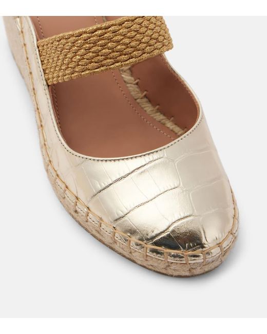 Espadrillas Siena 70 di Malone Souliers in Natural