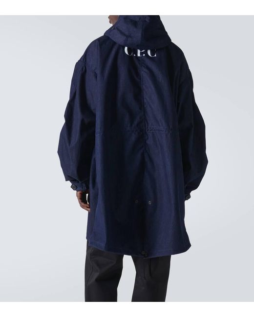 Junya Watanabe X C.P. Company Jacke aus Denim in Blue für Herren