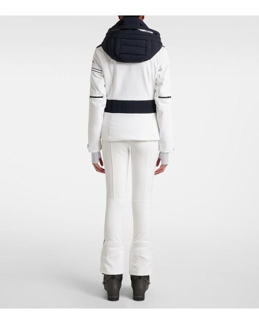 Toni Sailer White Martha Ski Jacket