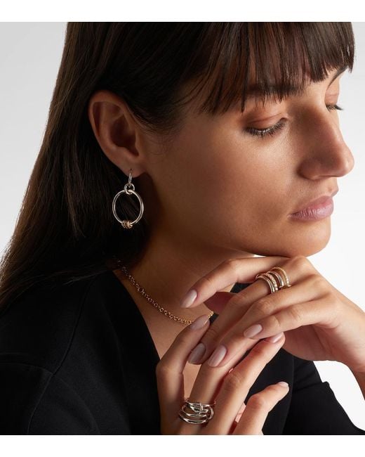 Spinelli Kilcollin Metallic Asha Sterling And 18Kt Earrings