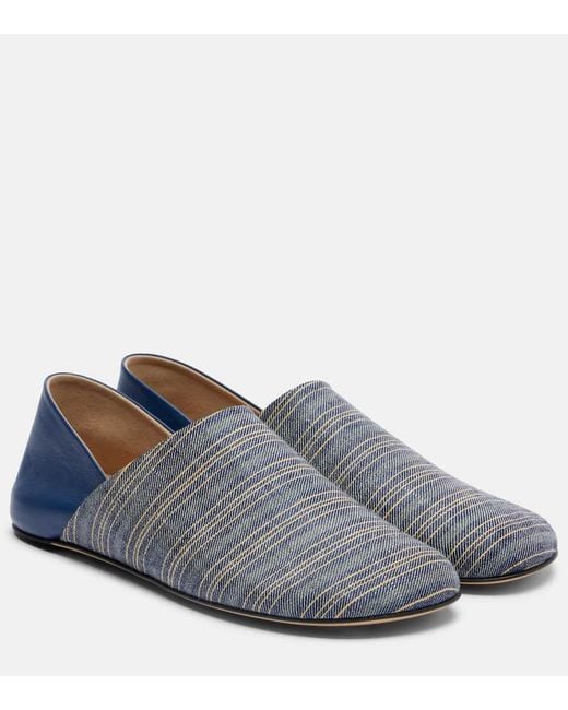 Slip-On Con Pelle di J.W. Anderson in Gray