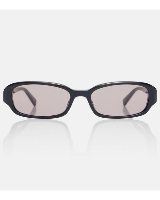 Saint Laurent Brown Sl 872 Erin Rectangular Sunglasses