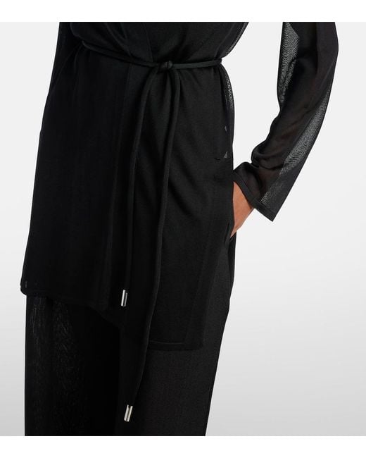 Max Mara Black Danza Cardigan