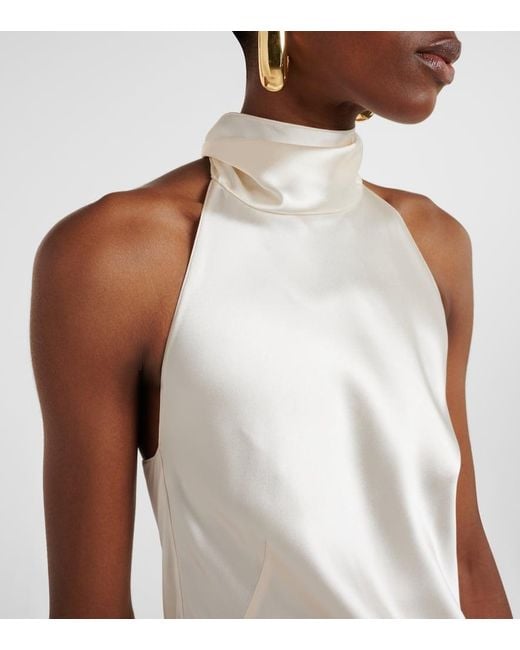 Robe De Mariee Chilton En Satin Ralph Lauren en coloris White