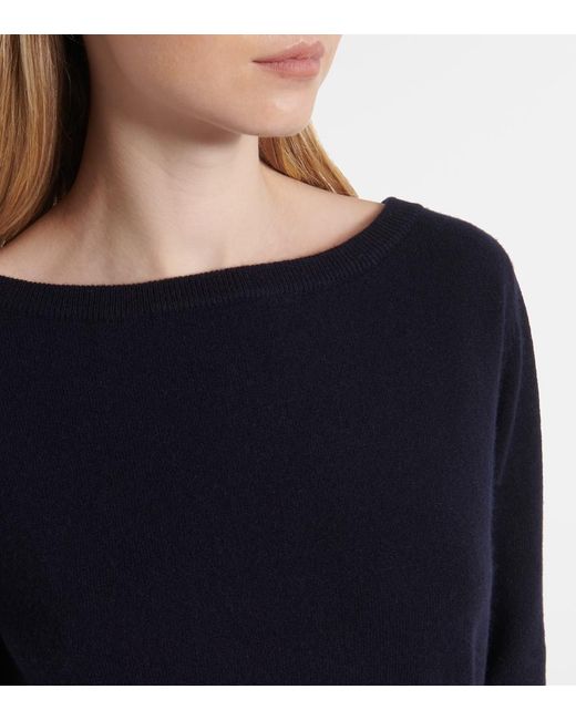 Extreme Cashmere Blue Marianne Cashmere Top