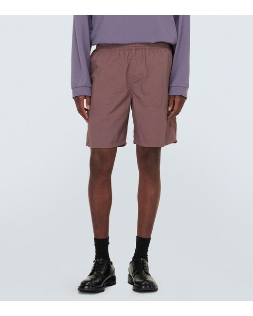 Undercover Brown Technical Shorts for men