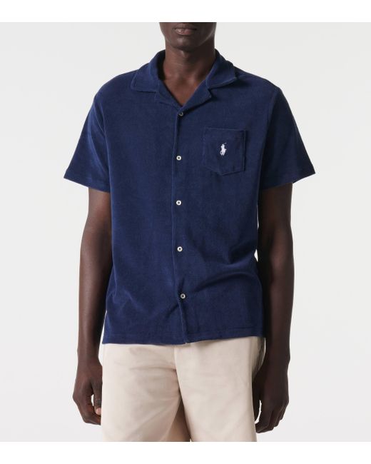 Chemise en coton melange Polo Ralph Lauren pour homme en coloris Blue