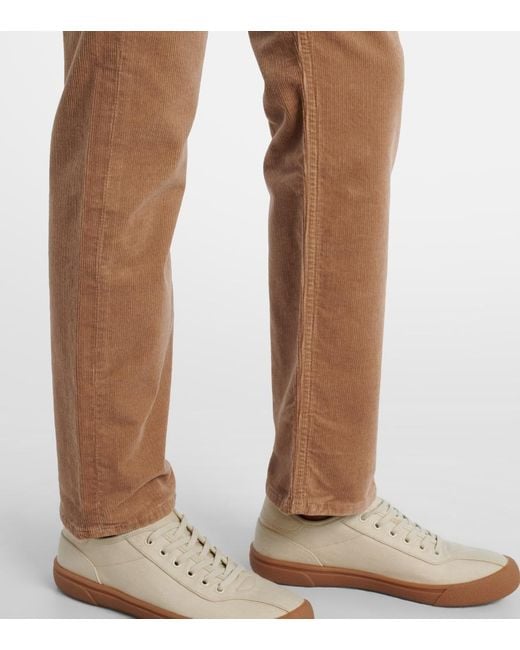 Citizens of Humanity Natural Blaine Cotton Corduroy Straight Pants