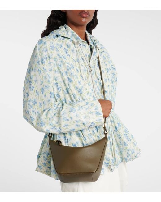 Loewe Metallic Hammock Mini Leather Shoulder Bag