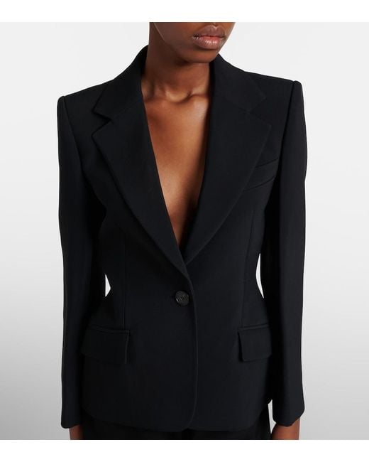 Givenchy Black Single-Breasted Blazer