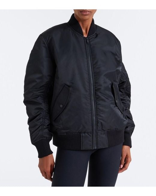 The Upside Black Tribute Bomber Jacket