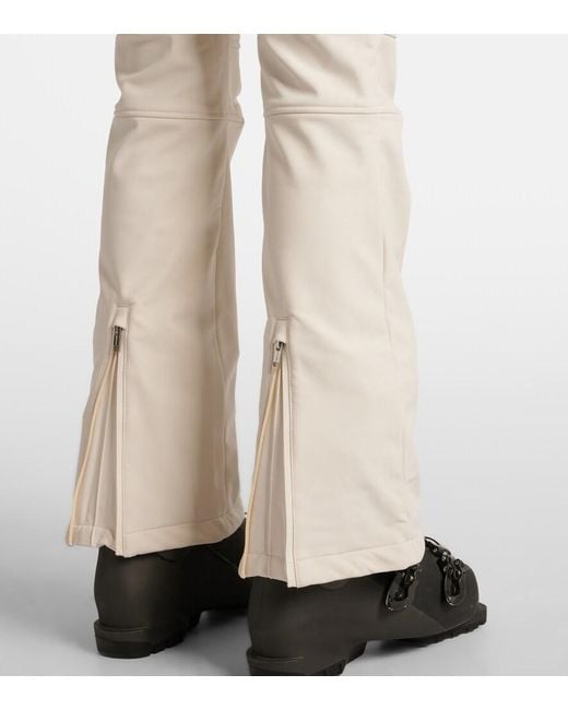 Yves Salomon Natural Logo Ski Pants