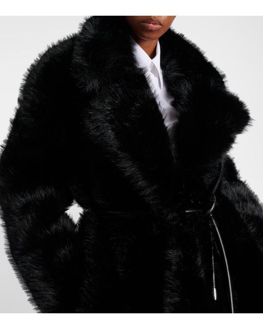 Sportmax Black Rosaria Coat