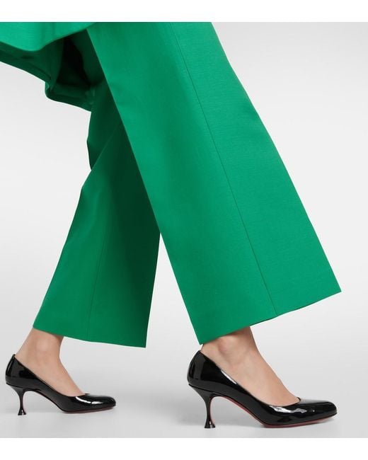 Christian Louboutin Black Stella Patent Leather Pumps