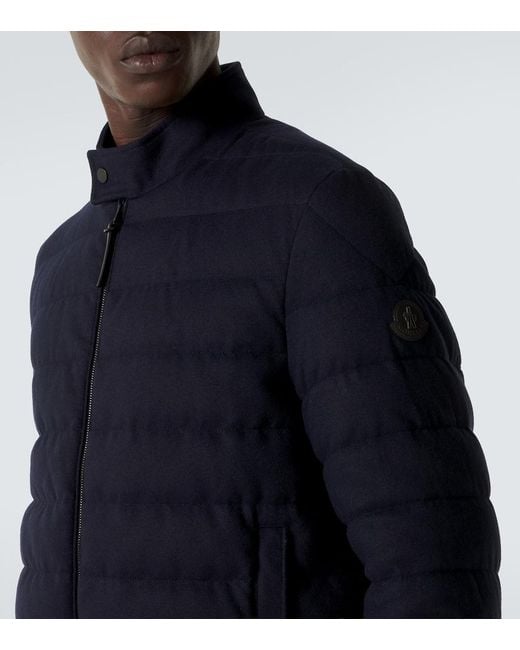 Moncler Blue Luray Down Jacket for men