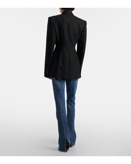 Sportmax Blue Mid-Rise Slim Jeans