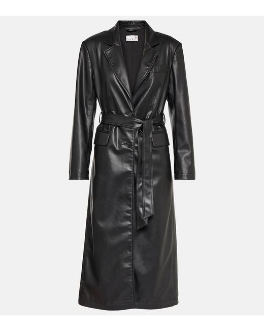 AG Jeans Black X Emrata Valentina Trench Coat