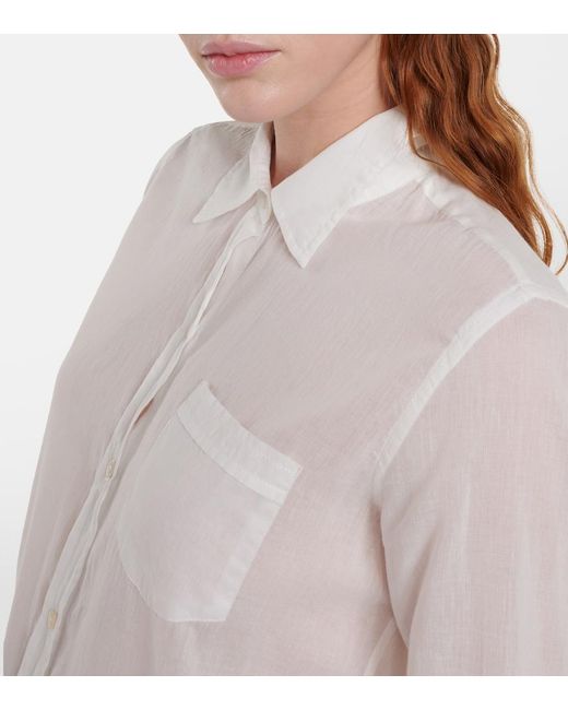 Nili Lotan White Cotton Shirt