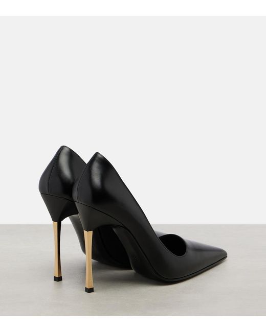 Gucci Black Bombshell 120 Leather Pumps