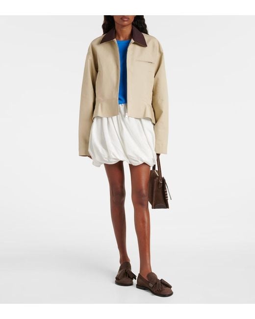 J.W. Anderson Brown Suede Loafers