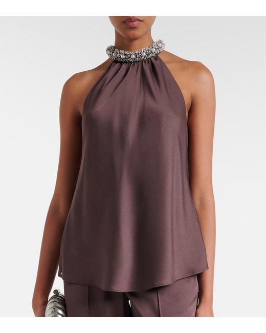 Top di Jonathan Simkhai in Brown