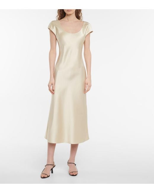 white christmas dresses Satin slip dress black – TOTEME