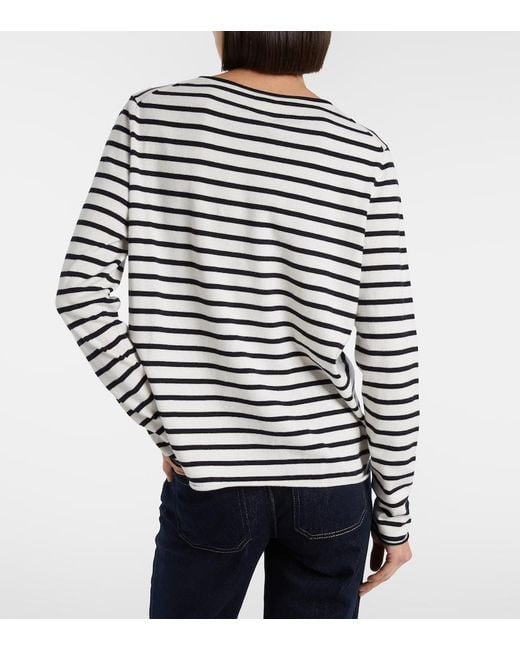 Jardin Des Orangers White Cotton, Silk, And Cashmere Sweater