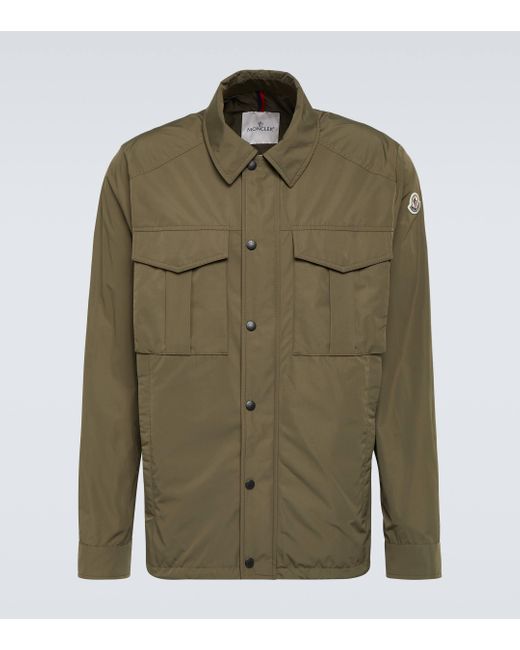 Moncler Green Technical Jacket for men