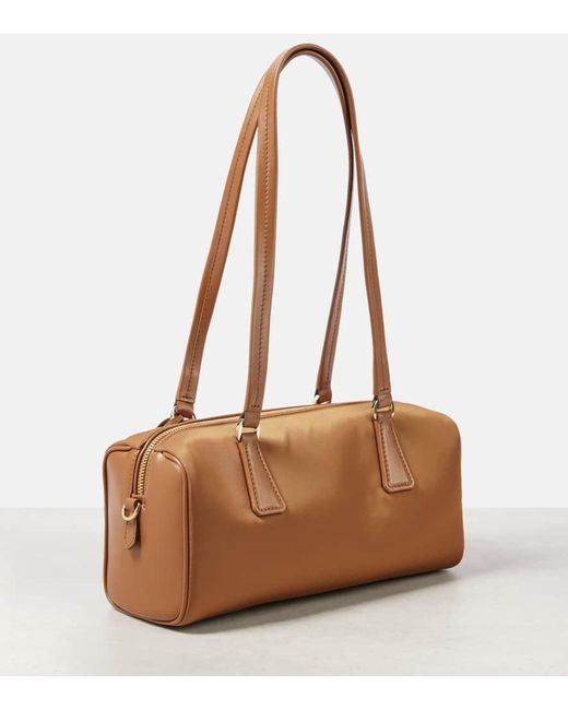 Prada Brown Medium Leather Shoulder Bag