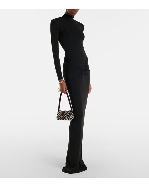 The New Arrivals Ilkyaz Ozel Black Zebree.07 Calf Hair Shoulder Bag
