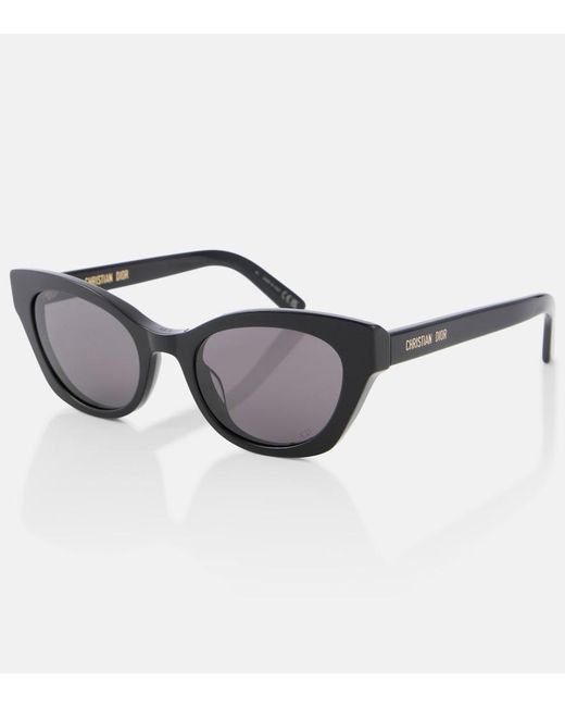 Dior Brown Diormidnight B2I Cat-Eye Sunglasses