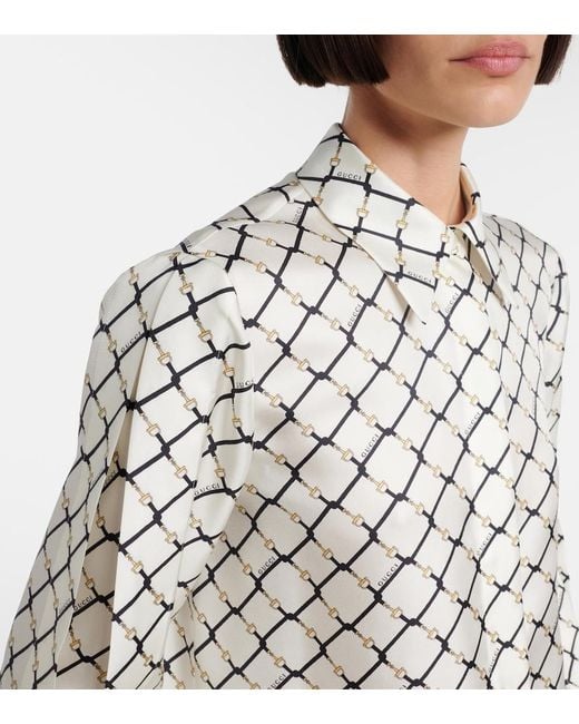 Shirts Gucci de color Metallic