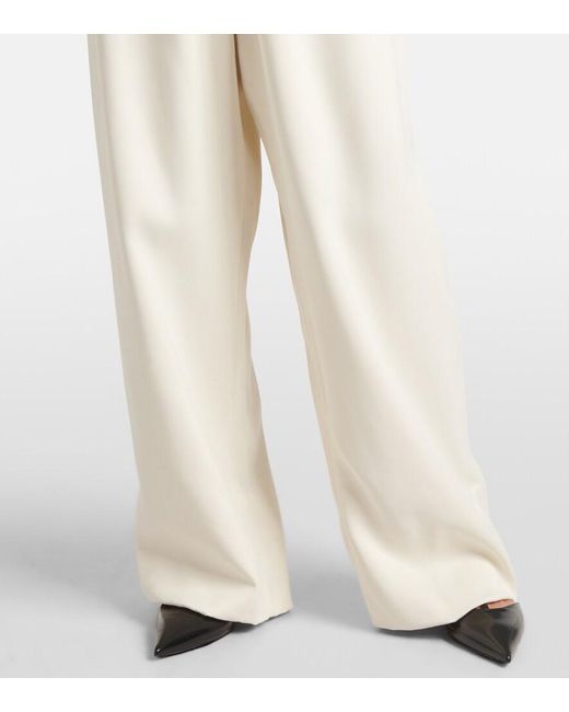 FFORME White Dayne Wide-Leg Pants