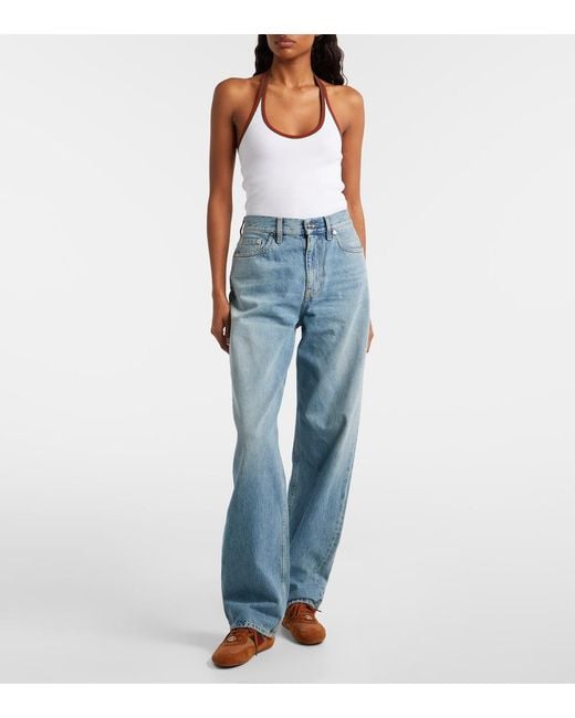 Gucci Blue Faded Boyfriend Jeans