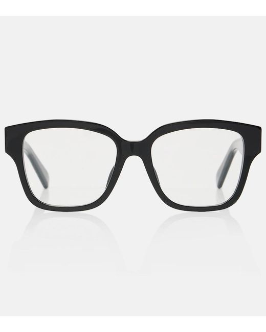 BVLGARI Brown Tubogas Square Glasses