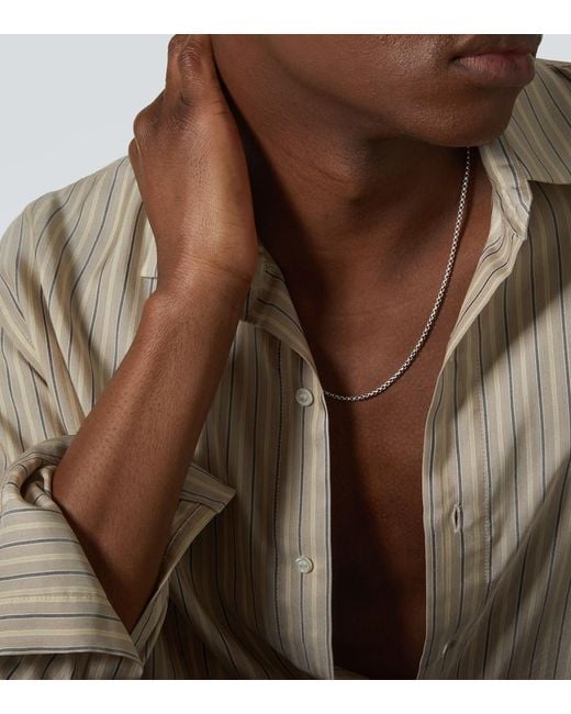 Collana A Catena di David Yurman in Blue da Uomo