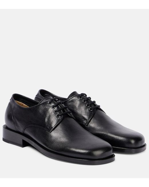 Derbies Anatomic En Cuir Lemaire en coloris Black