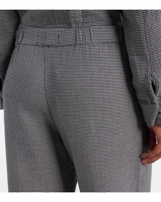 Velvet Gray Weite Hose Braylen Aus Baumwolle