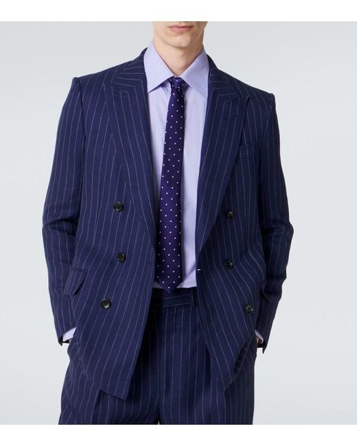 Cravatta di Tom Ford in Blue da Uomo