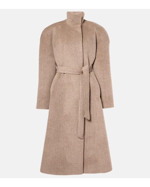 Cappotto di Magda Butrym in Natural